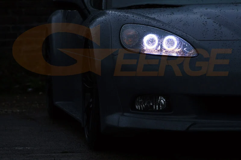 Для Chevrolet Корвет C6 2005-2013 smd led Ангельские глазки комплект дневной свет отлично Ультра яркое освещение DRL