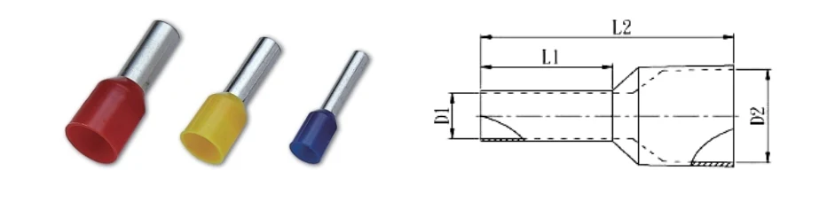 E Terminal Dimensions