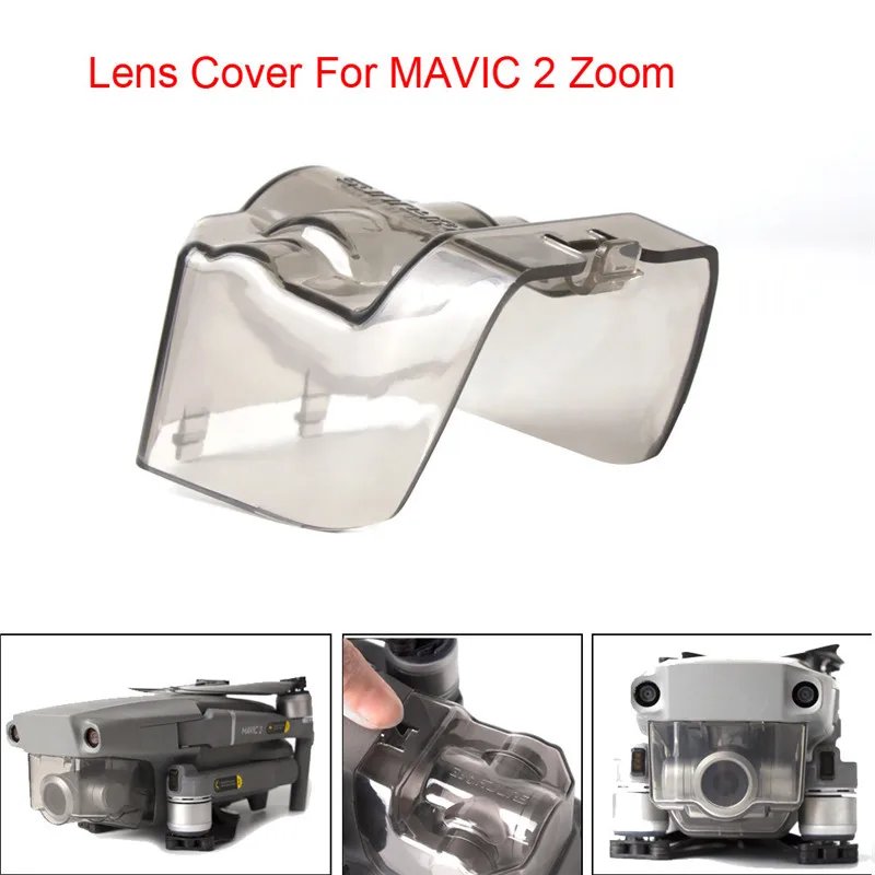 Интегрированная Защитная крышка камеры замок крышка объектива для DJI Mavic 2 Pro& Zoom O.19 - Цвет: For DJI Mavic 2 Zoom