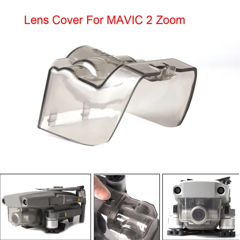 For DJI Mavic 2 Zoom Интегрированная Защитная крышка камеры замок крышка объектива для DJI Mavic 2 Pro& Zoom O.19 - Цвет: For DJI Mavic 2 Zoom