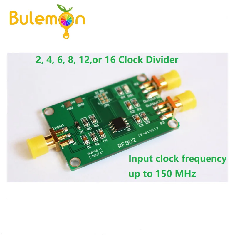 

Clock Divider Module Divider Module Clock Divider up to 150 MHz