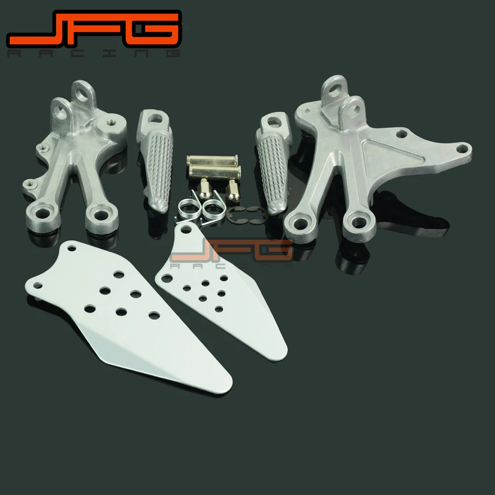 Footrests Front Foot Pegs Pedals Rest Footpegs For KAWASAKI ZX10R ZX