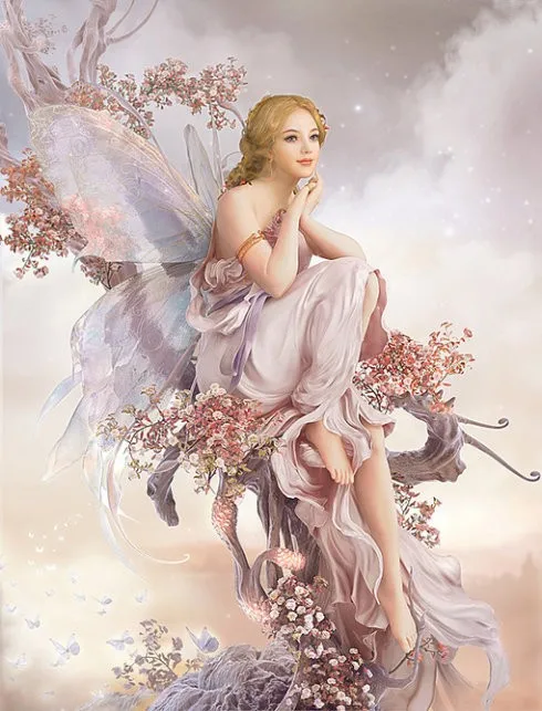 

Pink butterfly fairy portrait Handmade Needlework Embroidery DIY DMC Cross Stitch Kits Crafts 14CT Unprinted Home decor wall Art
