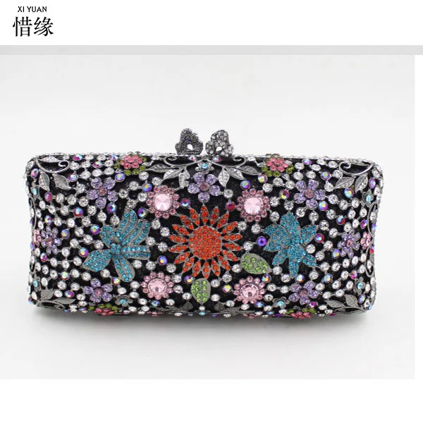 XIYUAN BRAND Women silver Bag Wedding party Clutch Bags Luxury Crystal Diamonds Party day Clutches Fashion gold Stones Purse XIYUAN BRAND Women silver Bag Wedding party Clutch Bags Luxury Crystal Diamonds Party day Clutches Fashion gold Stones Purse