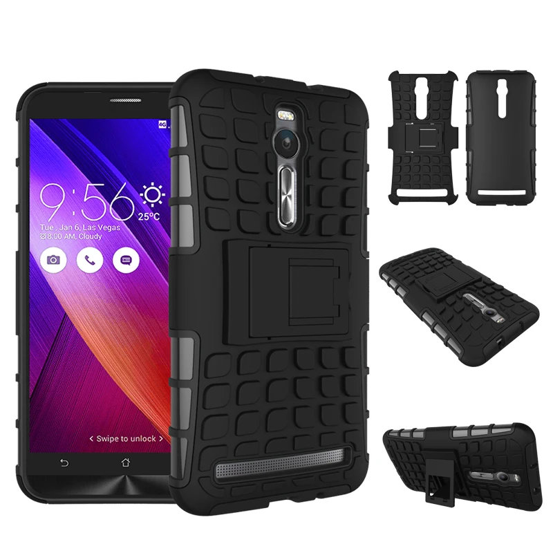 Чехол для Asus Z00AD ZenFone 2 ZE550ML ZE551ML ZE ZE550 ZE551 550 551 550 мл 551 чехол Гибридный сверхпрочный бронированный из твердого пластика Крышка