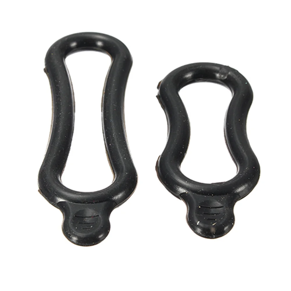 Clearance Wholesale silicone O-ring apron accessories Rubber Ring Band Holder For mountain Bike LED Headlight Headlamp 2pcs 9