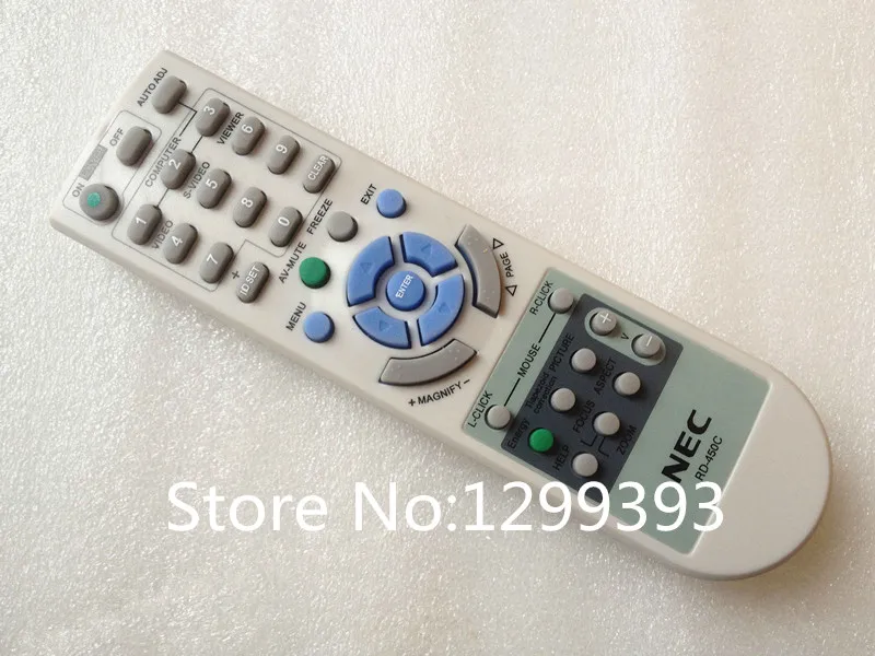 

Projector Remote Contro V230X+ NP610+ NP405+ M271XC M311W+