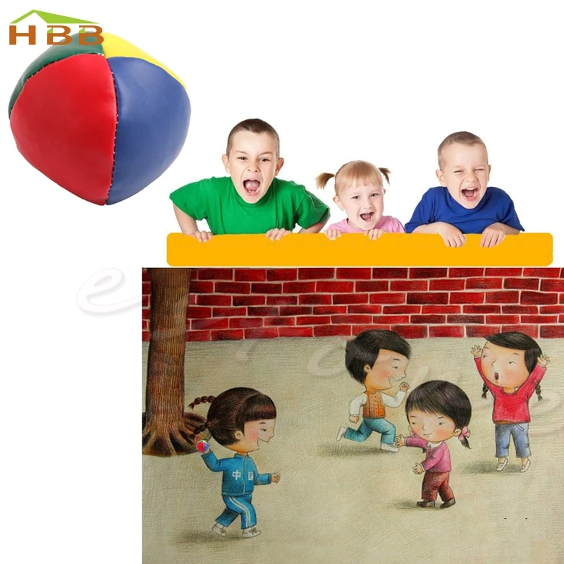 1Pc Fun And Exercise Juggling Balls Set Classic Bean Bag Juggle Magic Circus Kids Toy 046in