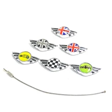 Металлический брелок для ключей автомобиля брелок для ключей для JOHN COOPER работает для Mini cooper clubman countryman F56 F55 R50 R55 R56 R59 R60 R61