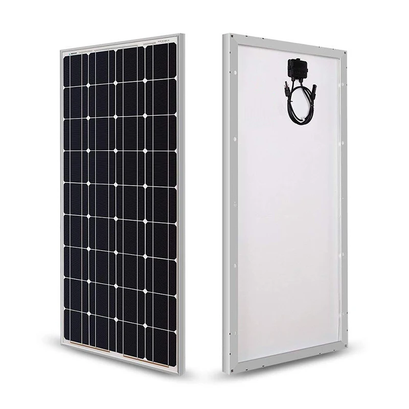 Online Solar Panel 100w 200w 18V 12V 24V Licht gewicht Glas Temper Solar Panel Mono kristalline zellen solar batterie ladegerät