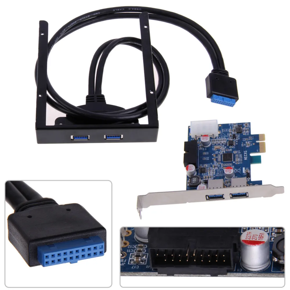 Передняя панель USB 3,0, 2 порта, USB 3,0, PCI Express Card+ 3,5, материнская плата, дисковый отсек, передняя панель для Windows XP/Vista/Windows 7