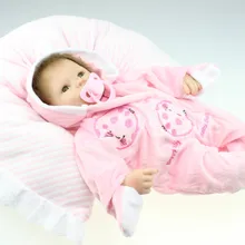 Новинка, горячая Распродажа, Реалистичная кукла-Реборн,, детские куклы, модная Кукла, подарок на день рождения для девочки, настоящее прикосновение, 17 дюймов