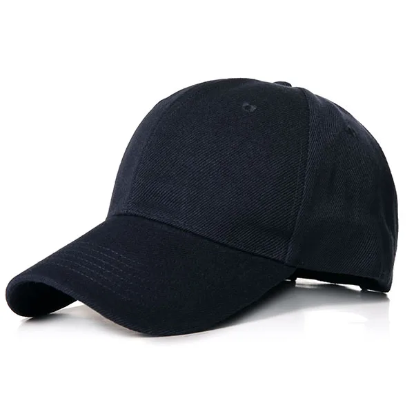 Простая бейсбольная кепка для женщин и мужчин, бейсболки, Классическая Кепка в стиле поло, Повседневная Спортивная Кепка для улицы, регулируемая модная Кепка унисекс - Цвет: Тёмно-синий