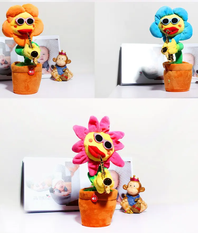 Child Best gift singing and dancing Flower pet toys Electronic | Игрушки и хобби