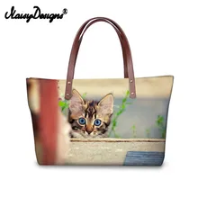 Компактная сумка для покупок в стиле Харадзюку, женские сумки с милым 3D кошкой, дизайнерские сумки через плечо для женщин, женская сумка-торба, карманы, Feminina