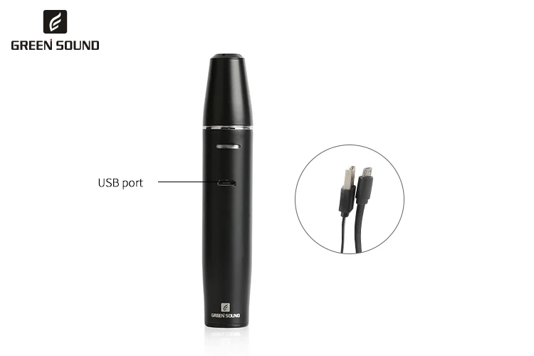 Original GreenSound TOBA ICOS Electronic cigarette vaporizer vape kit 1500mah vaper cigarettes icos pen for iCos vapor vapes