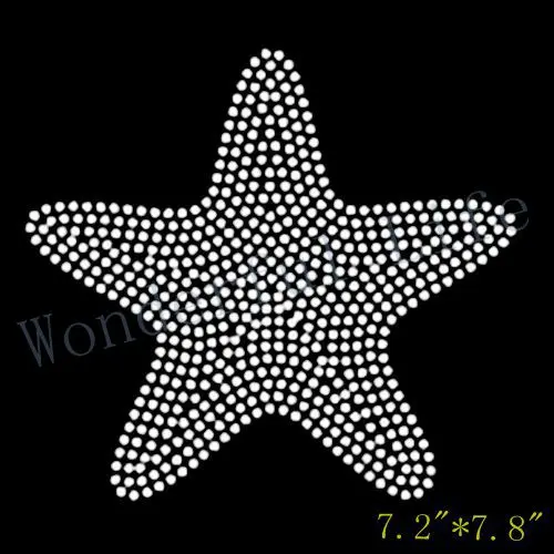 new arriaval big star rhinestone template rhinestones motif transfer