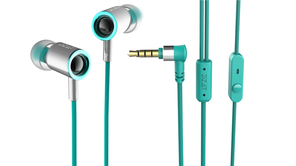 AK DZAT DR 25 1DD + 1BA 8 мм динамические наушники Hybird In Ear HIFI DJ монитор для бега Спортивная