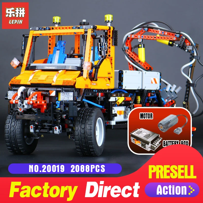 

Lepin 20019 Technic Ultimate Series The Mechanical Truck unni monk Set Educational Building Blocks Bricks Toys 8110 LegoINGlys