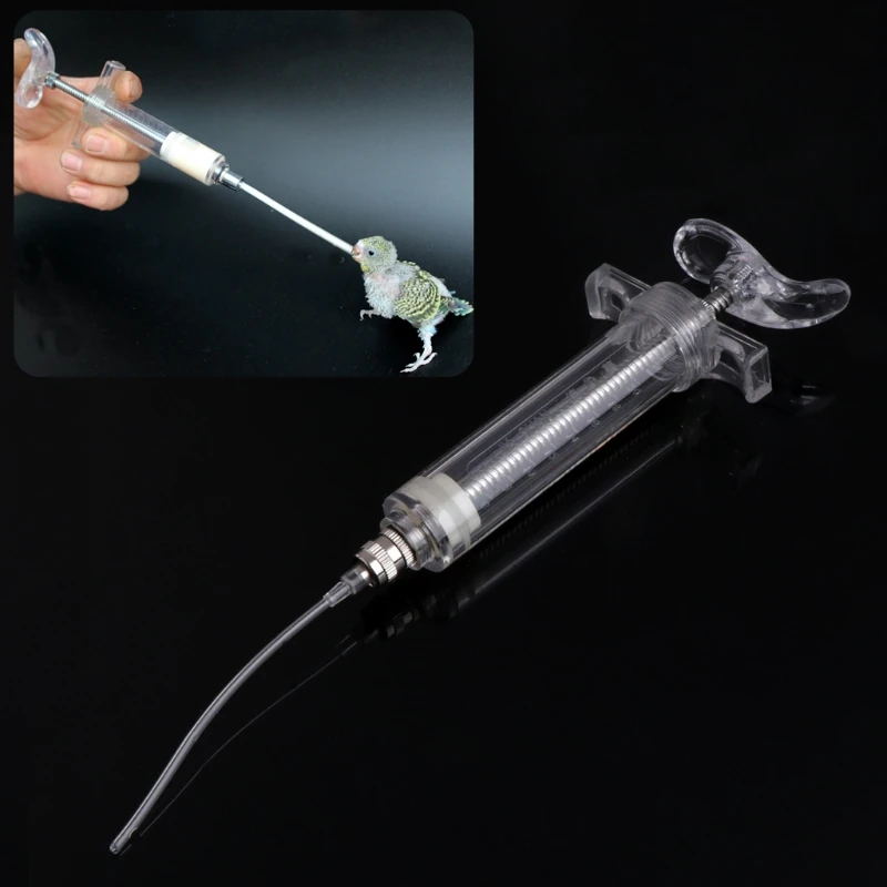 

Pet Parrots Bird Feeding Syringe Epidemic Prevention Treatment Injector Canary Finch