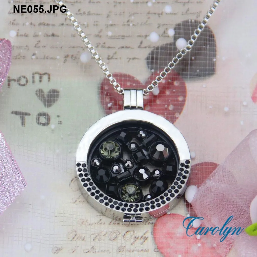 Top Fashion Fabulous coin Black Mixture Stone Mi Coin Necklacefashion