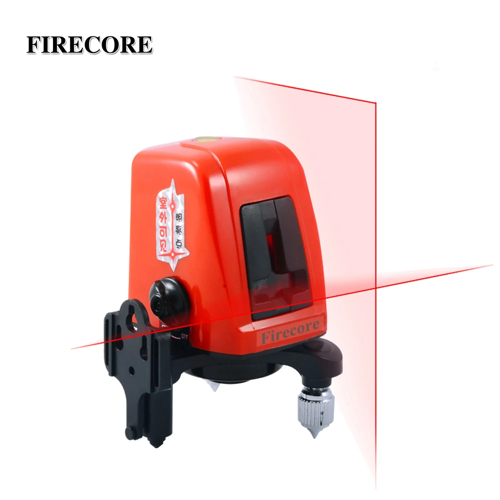 

FIRECORE A8826D Laser Level 2 Lines 1 points 1V1H1D Horizontal and Vertical Lazer Line Cross Line Self Leveling