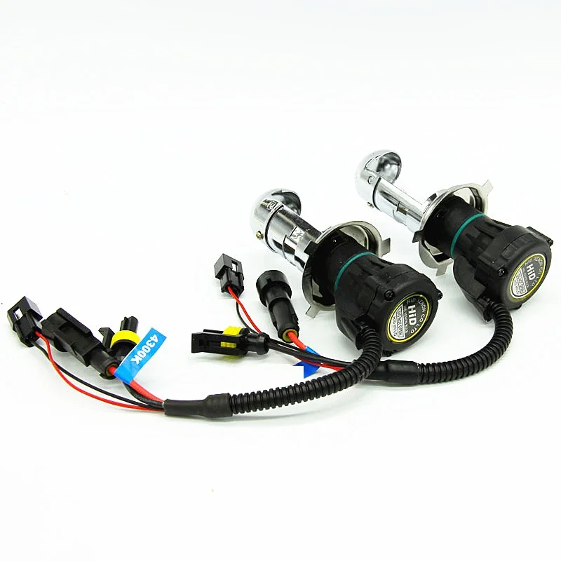 AFAECAR 12 v 55 kit w H4 Биксеноновая h4 h/l 4300 K 6000 K 8000 K ксеноновая лампа