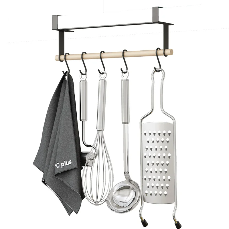 

Useful Kitchen Tool supplies Storage Rack Cupboard Shelf Hanging Hook Organizer Spatula Shelf Hanger towel Holder mx3161918