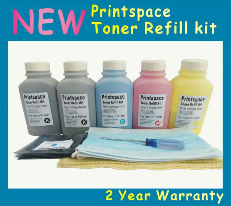 5x NON-OEM Заправка картриджей Kit + чип совместим для Konica Minolta 4750 4750EN 4750DN konica aox (AOX5130 AOX5230