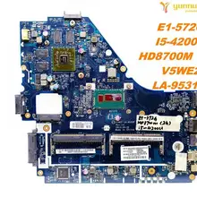 Для ACER E1-572 Материнская плата ноутбука E1-572G I5-4200U HD8700M 2 Гб V5WE2 LA-9531P испытанное хорошее