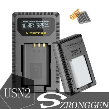 

100% Original Nitecore USN2 Digital Dual Slot Travel Camera Charger For Sony NP-BX1 Batteries Compatible DSC-HX350 DSC-H400