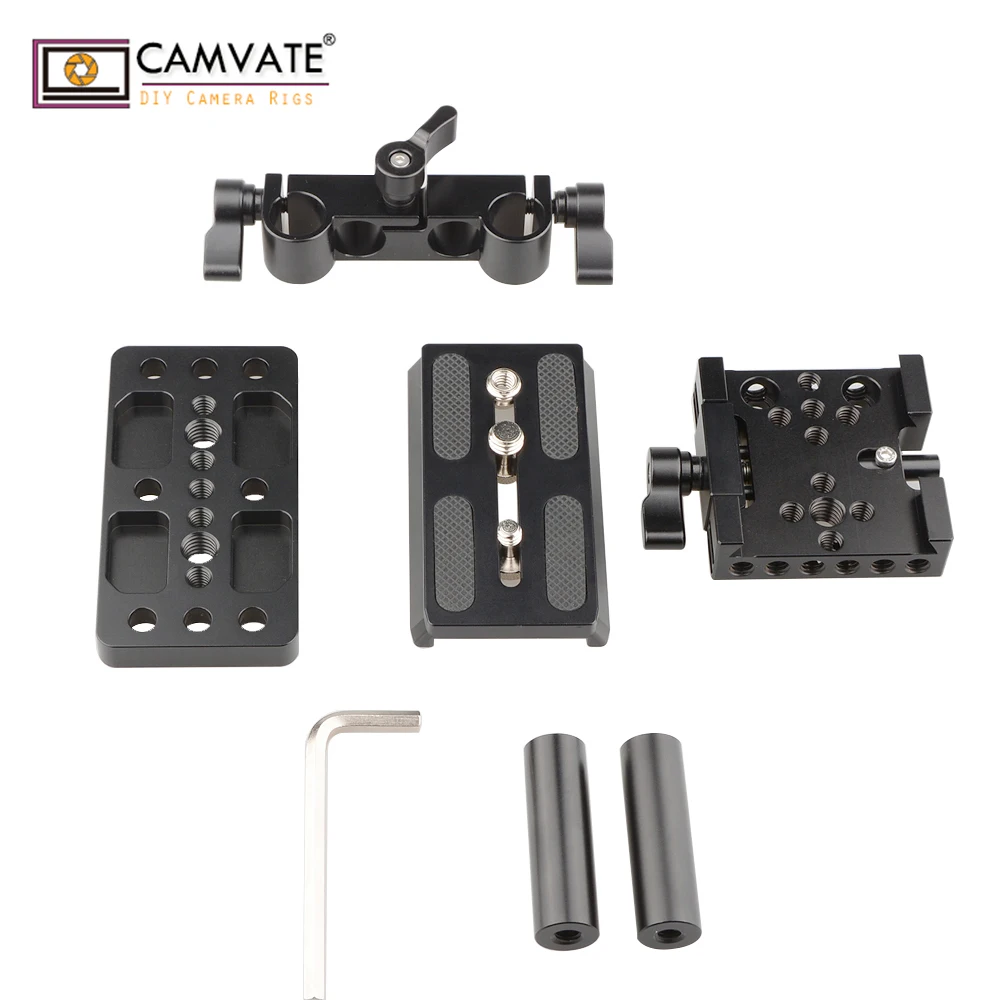 CAMVATE быстроразъемное крепление база QR пластина для Manfrotto стандартный аксессуар C1437 камера фотографии аксессуары