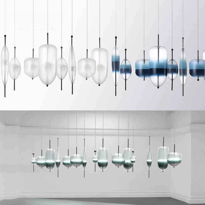 

Eusolis Creatieve Pendant Lights Persoonlijkheid Hanglamp Hanglamp Glazen Bal Opknoping Lamp Decoracao Glass Pendant Light