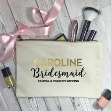 Изготовленный На Заказ отряд "невеста" косметички для подружки невесты, уникальный подарок для невесты, вечерние сумочки, кошельки, сувениры