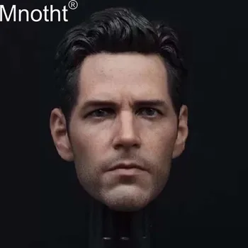 

Mnotht 1/6 Male Head Carvings Paul Rudd Model Avengers Soldier Toy for 12in Action Figure Collection Gift Civil War Edition ma