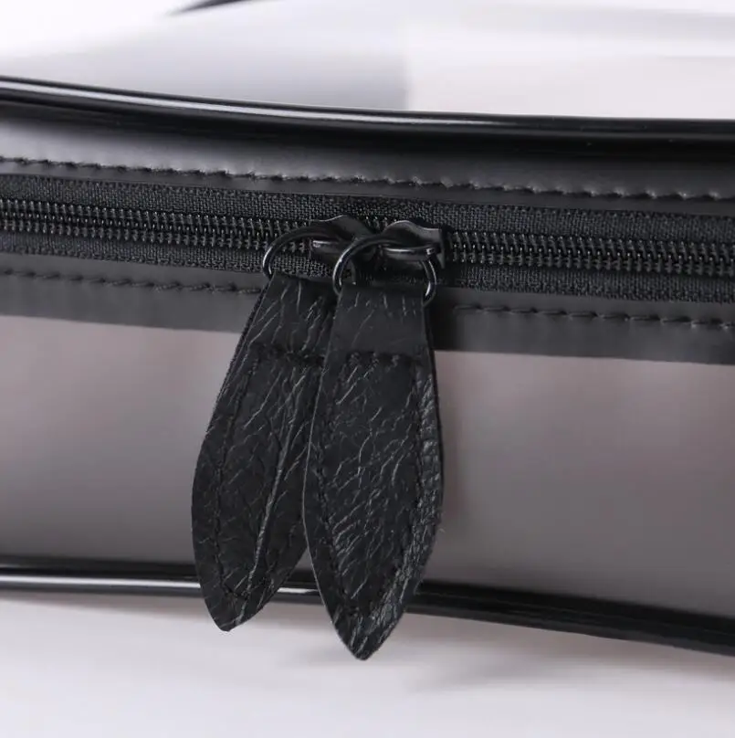 Portable Travel Bag Waterproof Transparent PVC Cosmetic Supplies Spot Simple Cosmetic Bags Bathroom Storage Stuff Round Square