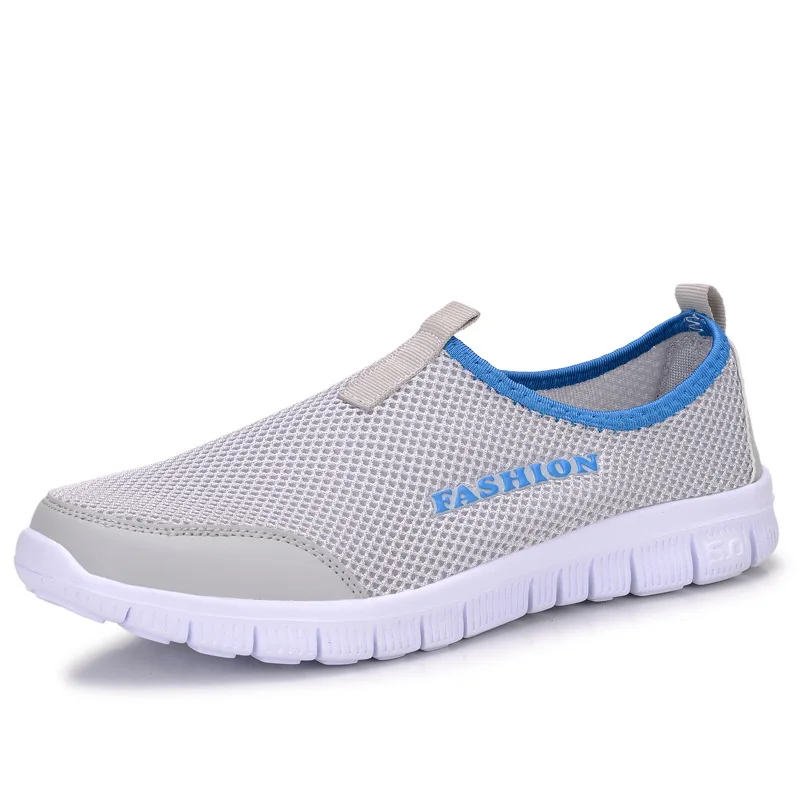 FABRECANDY Fashion font b Men b font Casual font b Shoes b font Breathable Mesh Loafers