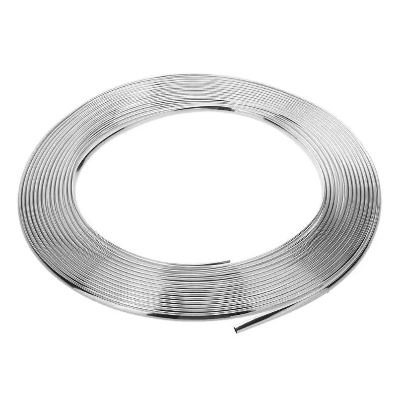 

VODOOL 15m Car Chrome Decor Strip Trim Edge Sticker Auto Body Window Moulding Trim Sticker Car Accessories Exterior Decoration