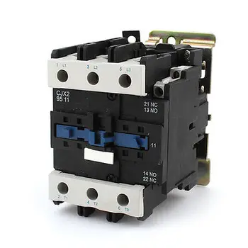 

CJX2-9511 LC1 AC Contactor 95A 3 Phase 3-Pole Coil Voltage 380V 220V 110V 36V 24V Din Rail Mount 3P+1NC+1NC Factory Wholesale