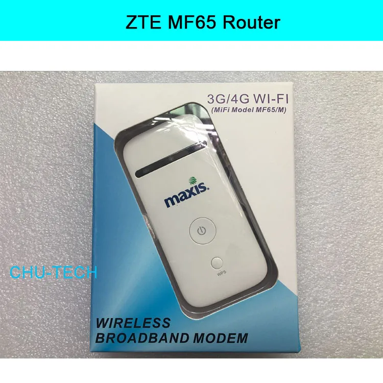 

Original Unlocked New ZTE MF65 HSPA+ 21.6Mbps 3G Wireless Router 3G UMTS 2100MHz Mobile Pocket WIFI Broadband 3G SIM Card Mifi R