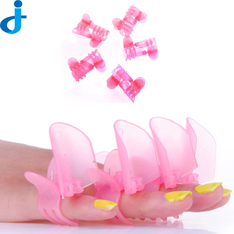 10 Pcs/Set DIY Nail Polish Protective Cover Clips Fingernail Scratch
