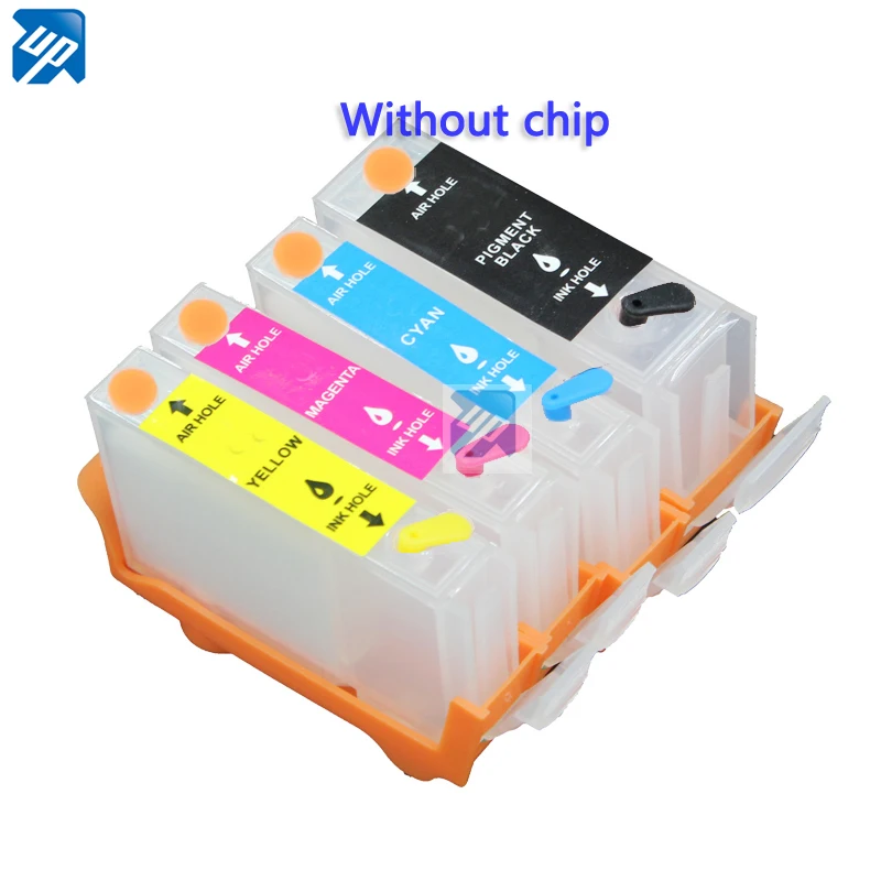 

without chip For CANON IP3000 550i MP700 MP730 S400 refillable ink cartridge BCI-3EBK BCI-6C/M/Y FREE SHIPPING