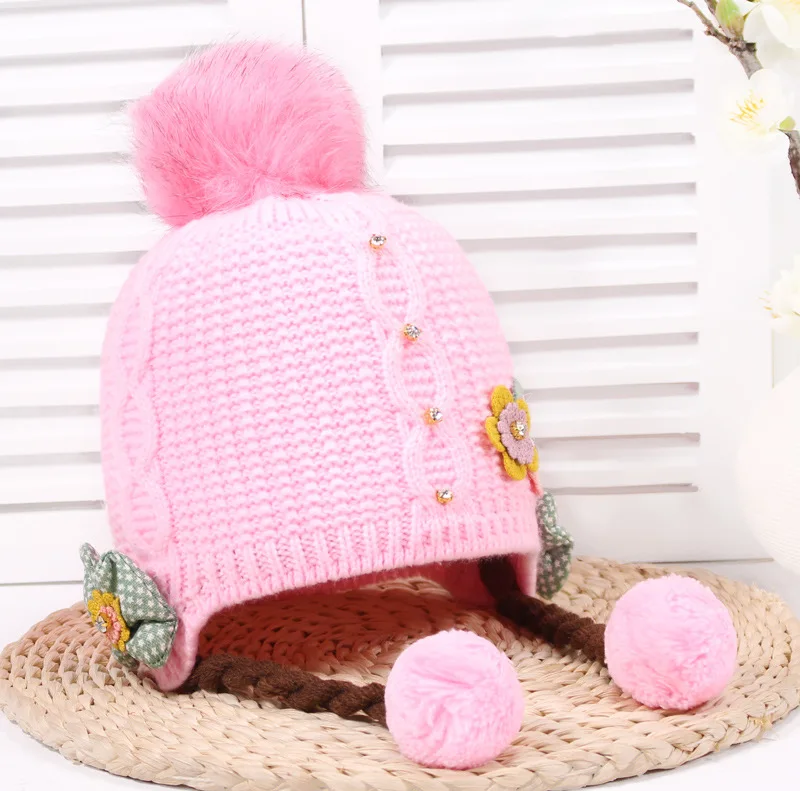 Sizes 1-5 Years Boys Girls Hats Kids Winter Hats Bonnet Enfant Hat For Children Baby Muts Skullies Beanies hat femal