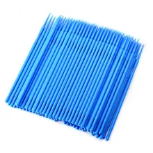 Лидер продаж! Новинка 100 шт./компл. ватные палочки Макияж Товары для снятия тату микроblading микрощетки без ворса для девочек женщин AU25