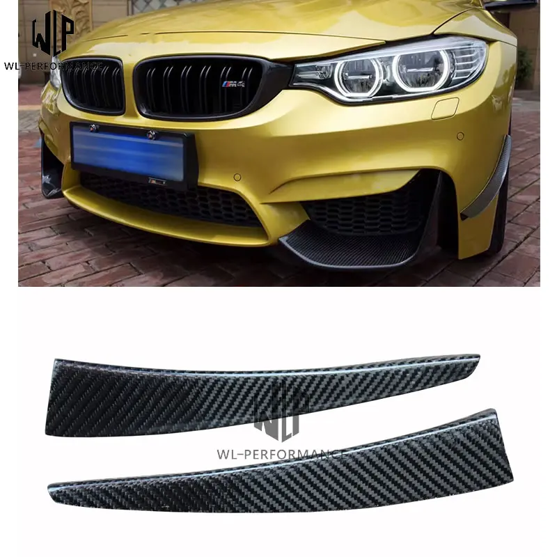 

For BMW M3 F82 M4 F82 Carbon Fiber Side Fender Air Vents Kit Trim Fender molding Cover car body kit 2014-up
