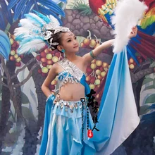 Индиана племя Стиль экзотические Стиль фото дом костюм для маленькой девочки