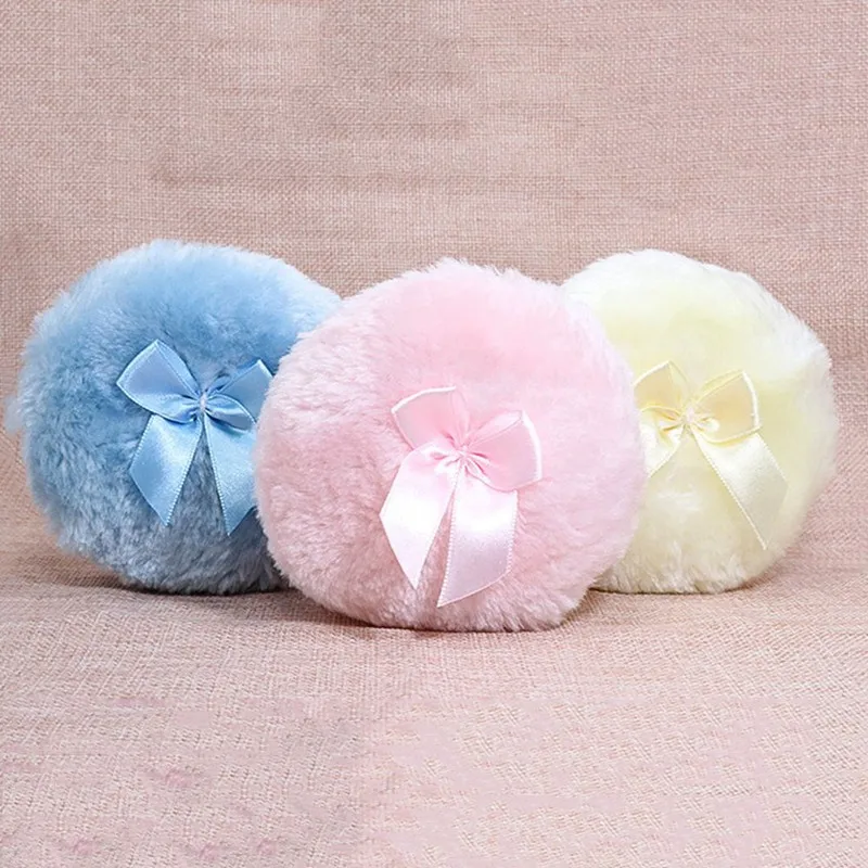 

Soft Plush Powder Puff Makeup Loose Powder Sponge Pads Makeup Beauty Tools Hot Facial Washing Sponge