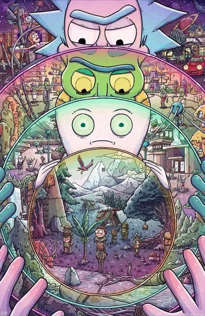 Wall Decor 2017 Star Wars Rick And Morty Season 3 New Cartoon Art Silk Poster Canvas Painting For Room Decor Canvas Painting Season 3silk Poster Aliexpress