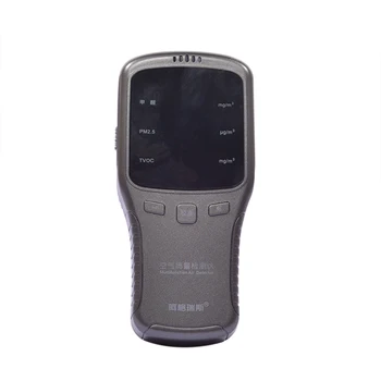 

Digital Formaldehyde Detector Multifunctional Gas Analyzer Air Quality HCHO TVOC PM1.0 PM2.5 PM10 Monitor for Household Car
