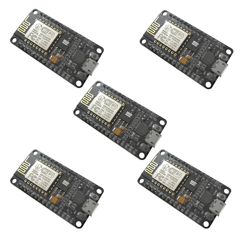 5 шт nodemcu Lua ESP8266 ESP-12E CH340G беспроводной модуль WiFi сети Интернет вещей развитию